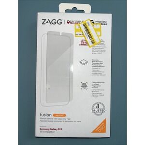 Zagg Invisible Shield Fusion D3O Screen Protector for Samsung‎ Galaxy S22 Only